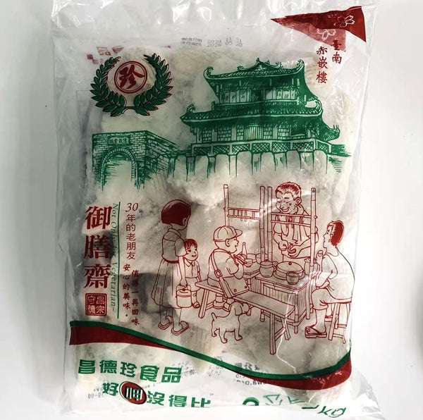 奶素 半邊素腰花 3kg -- Lacto Veggie Konjac Chunks (Cross Flower Style) 3kg